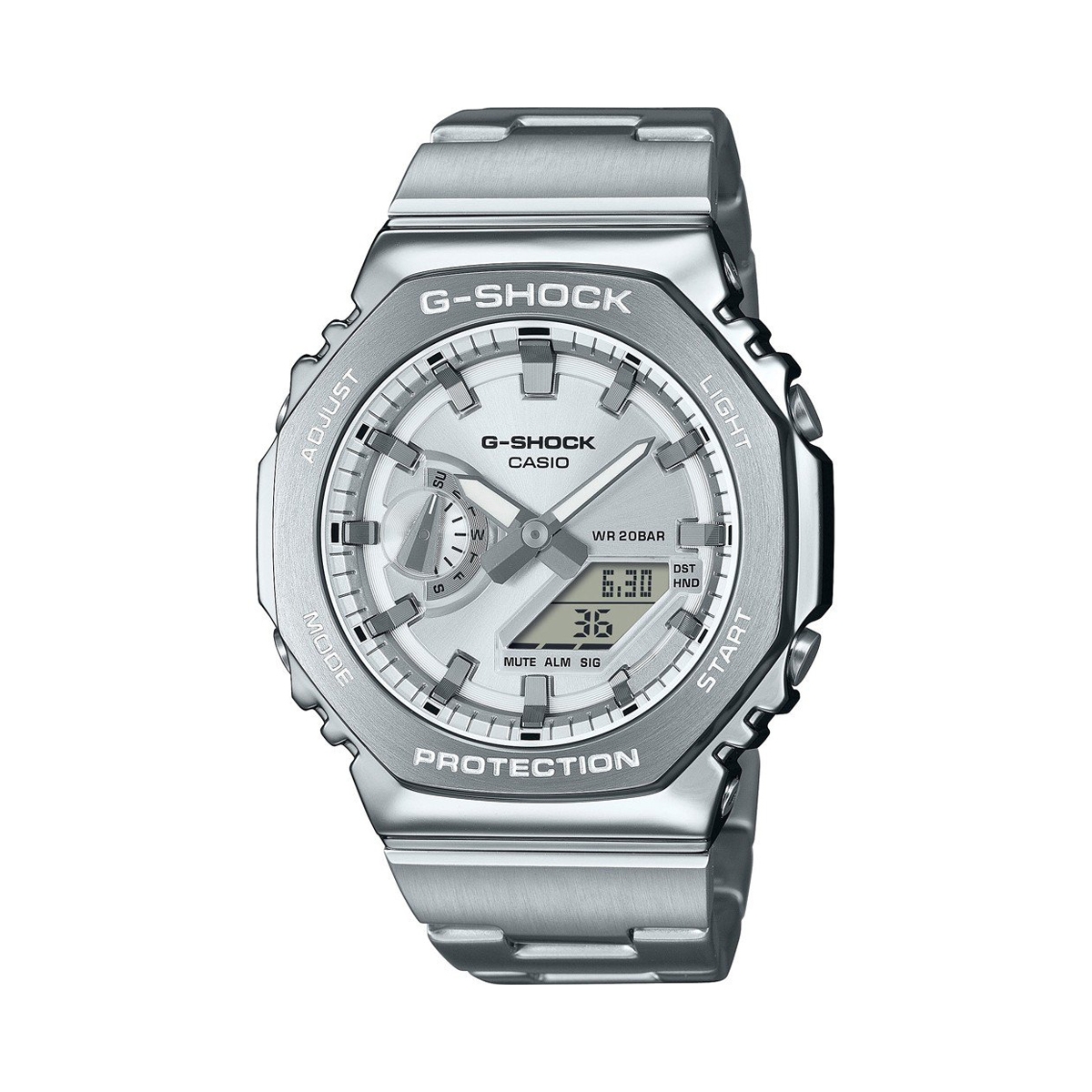 CASIO G-SHOCK Mod. OAK G-STEEL CLASSIC SILVER